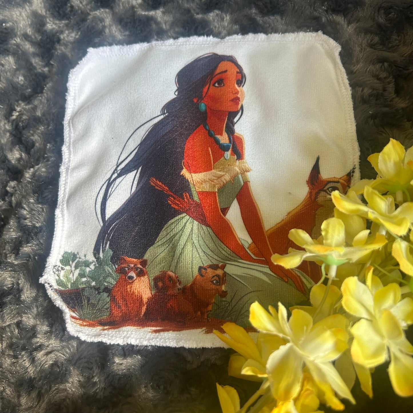 Débarbouillette princesse