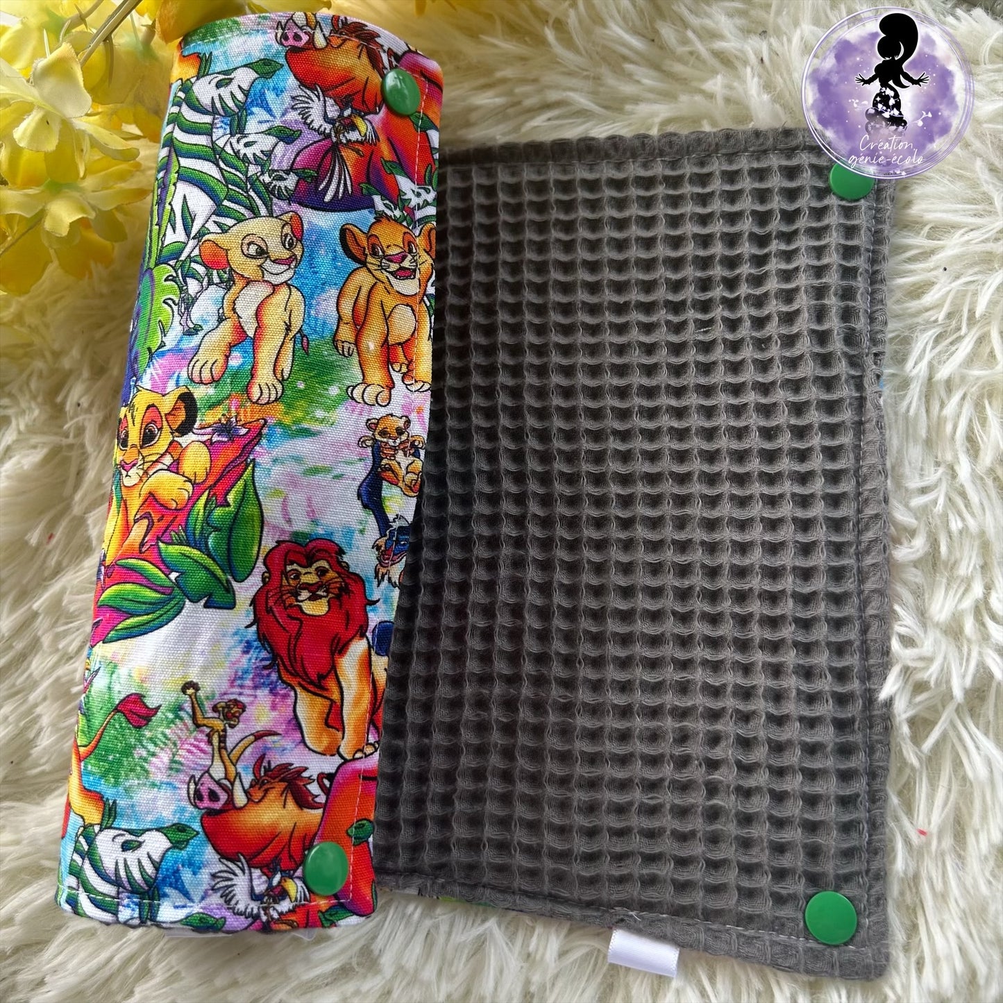 Essuie-tout lavable lion