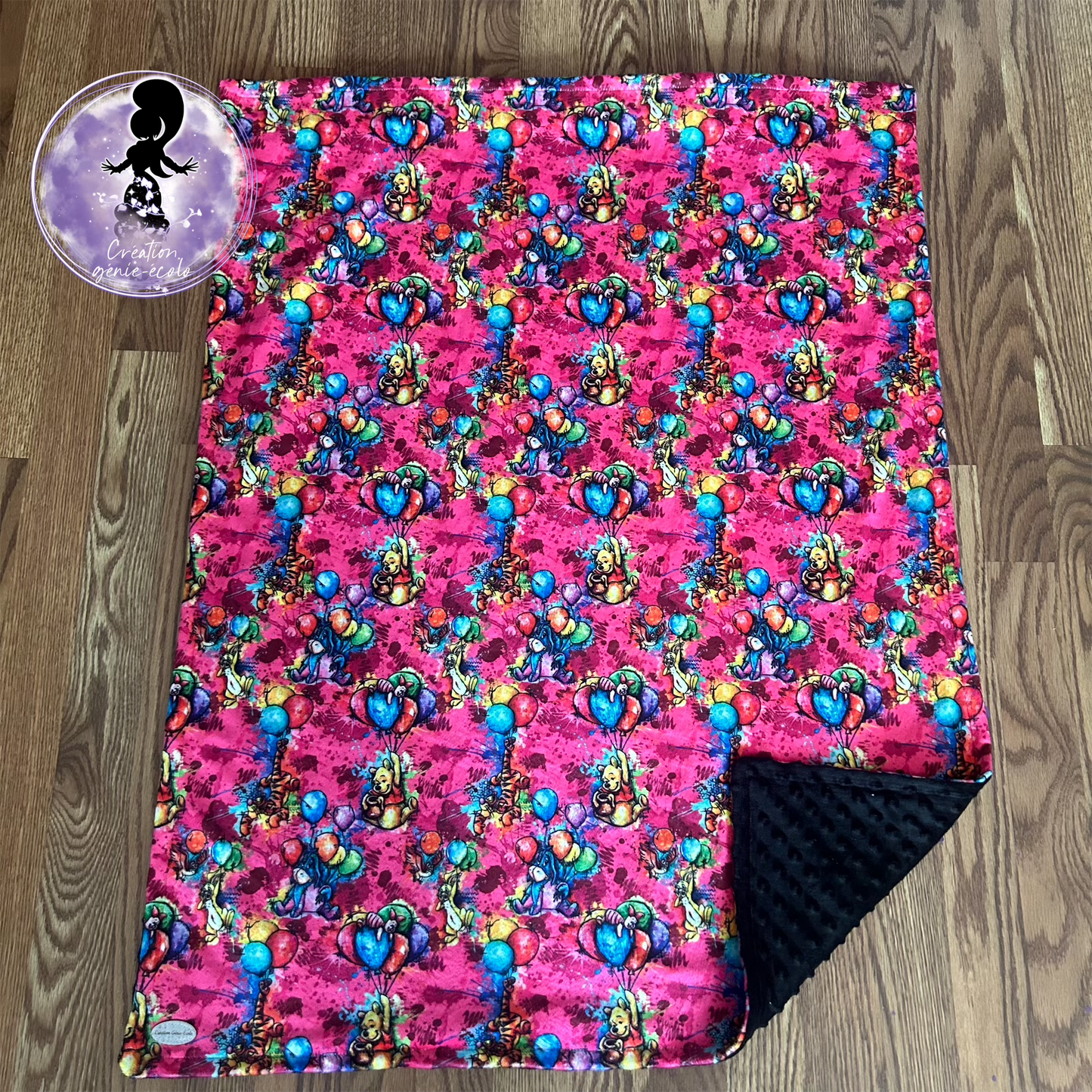 Doudou ourson 30x40