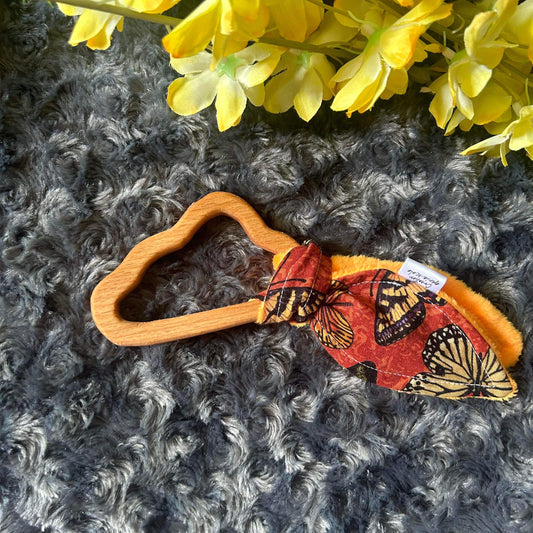 Jouet de dentition papillon