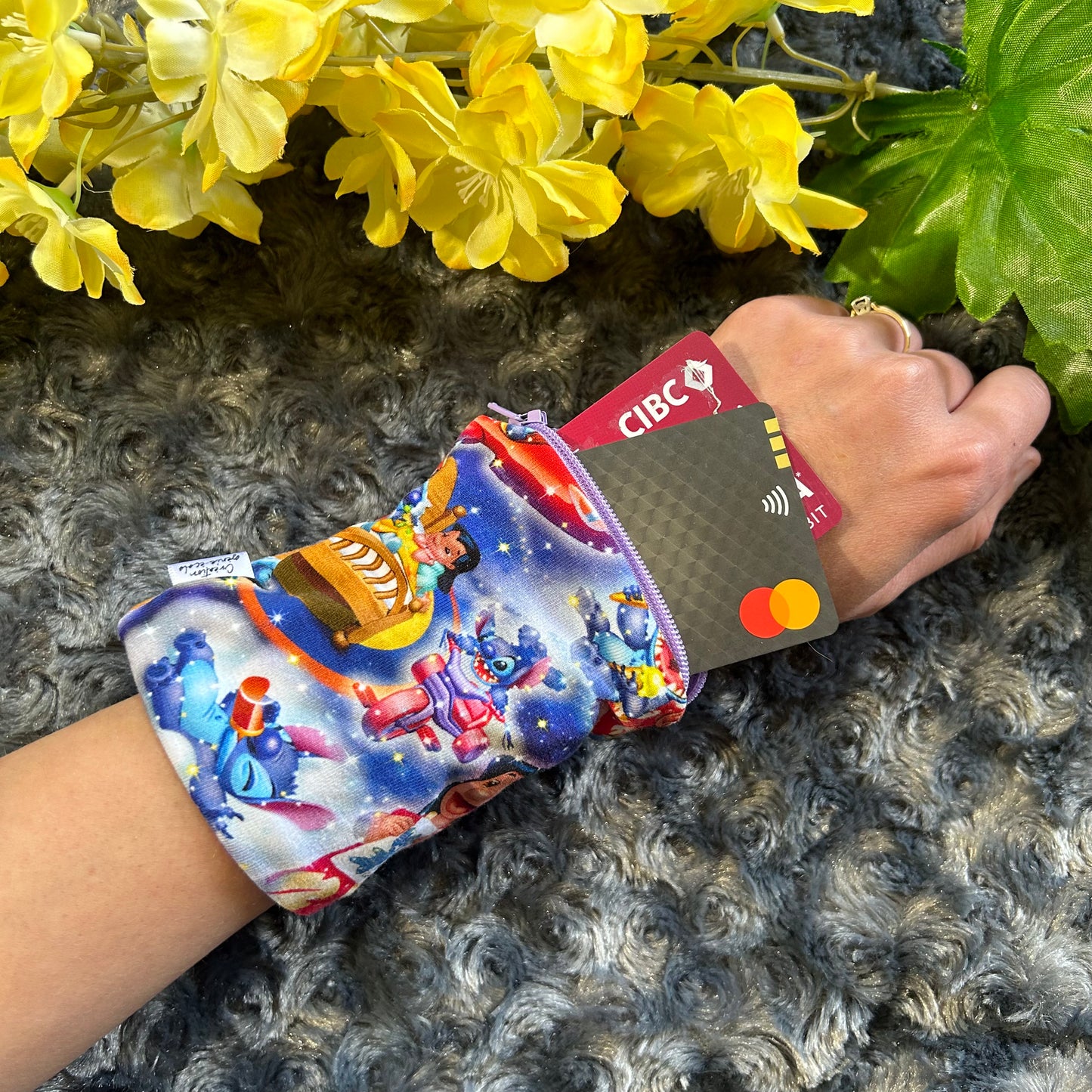 Portefeuille de poignet extraterrestre