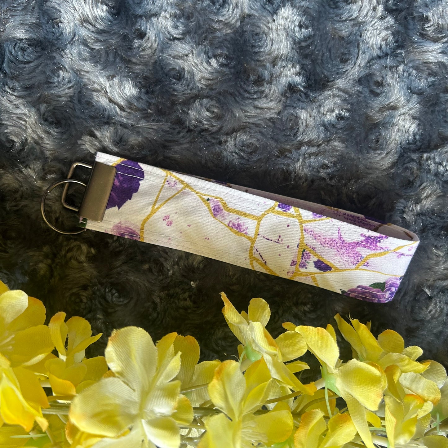 Porte-clés fleur