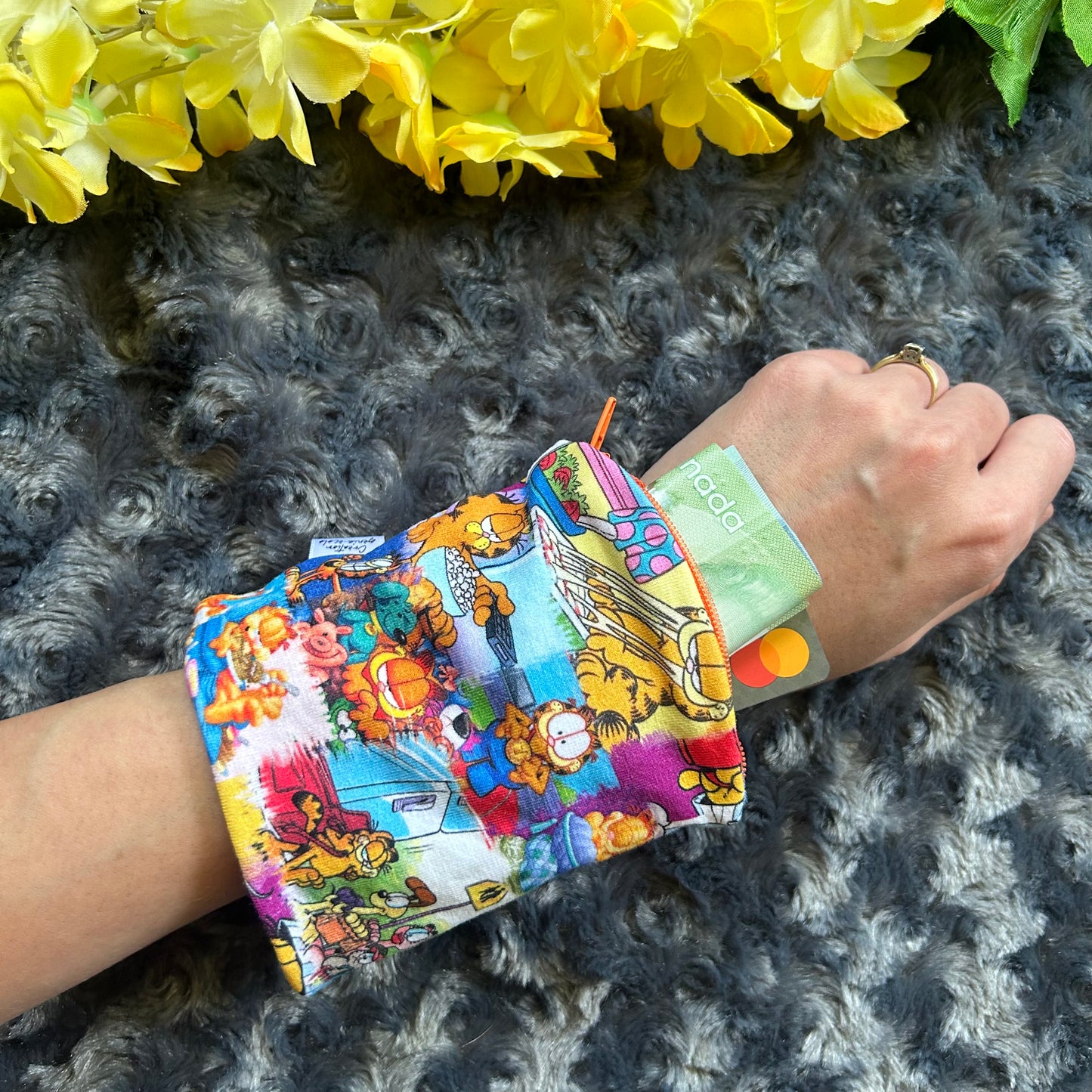 Portefeuille poignet chat gros