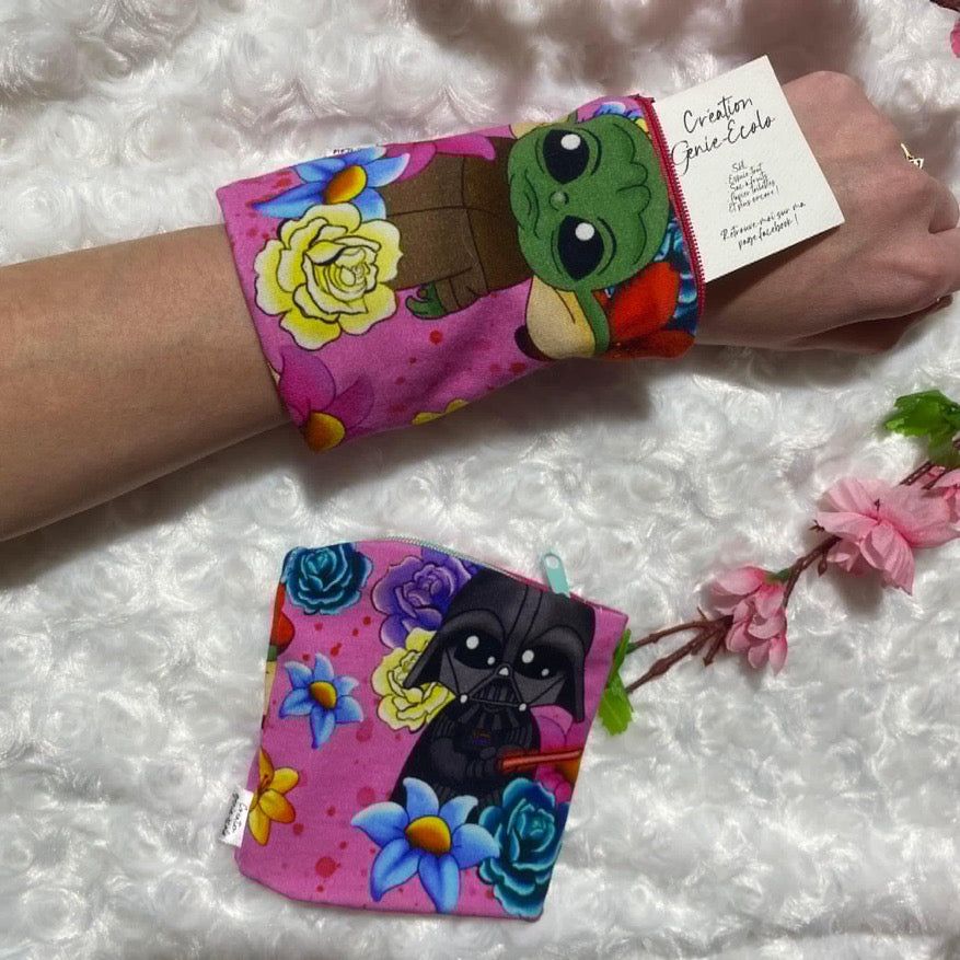 Portefeuille de poignet yodq