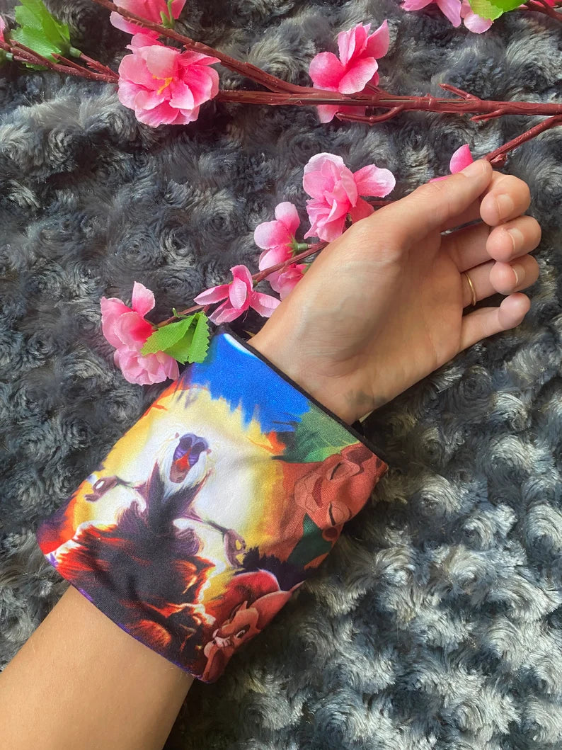 Portefeuille de poignet lion