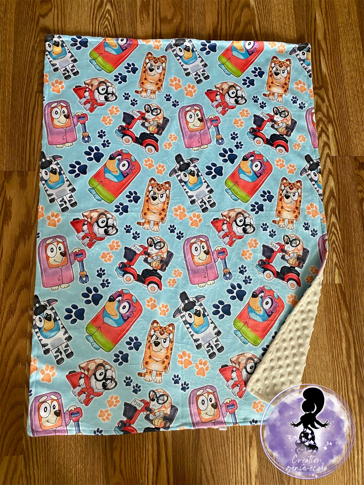 Doudou minky 30x40