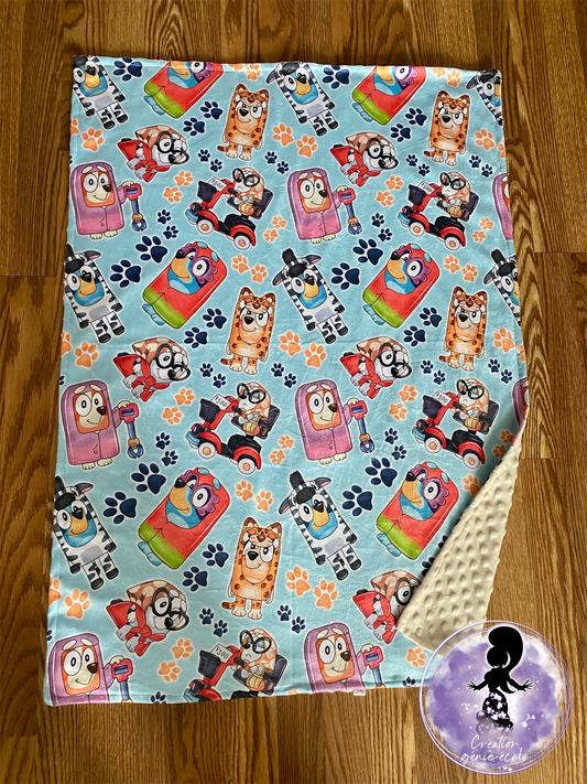 Doudou minky 30x40
