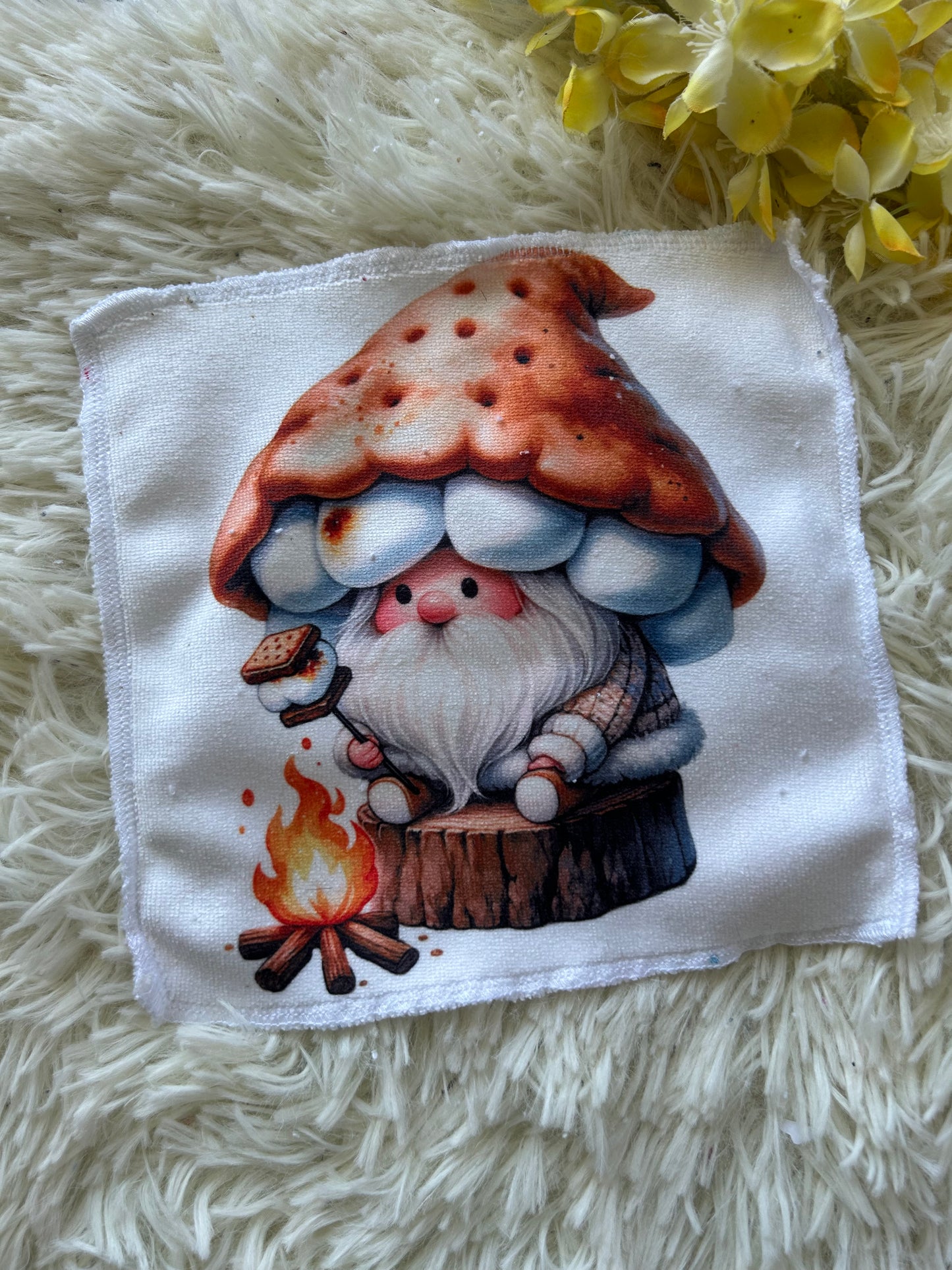 Débarbouillette gnomes smores