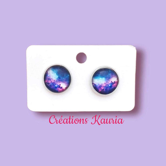 Boucle d’oreille galaxy Kauria