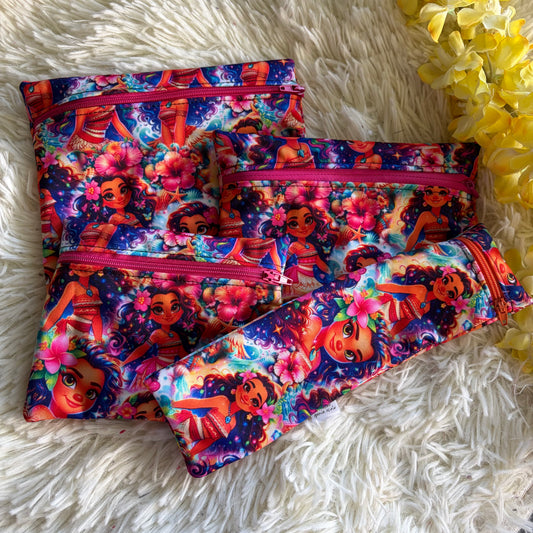 Kit sac à sandwich/collation/ustencile princesse