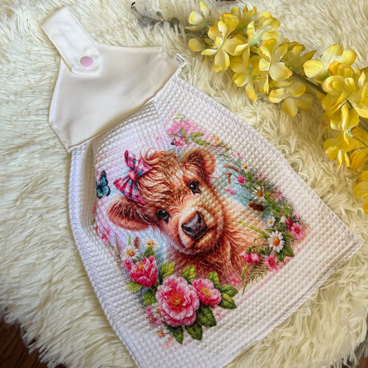 Serviette de four vache