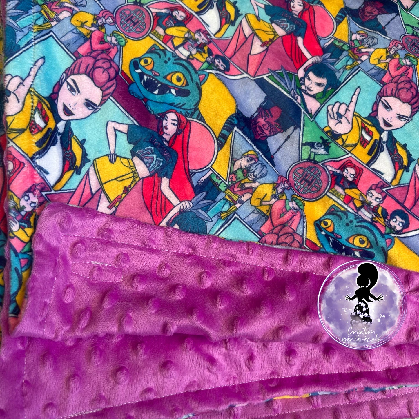 Doudou 40x60 personnage populaire
