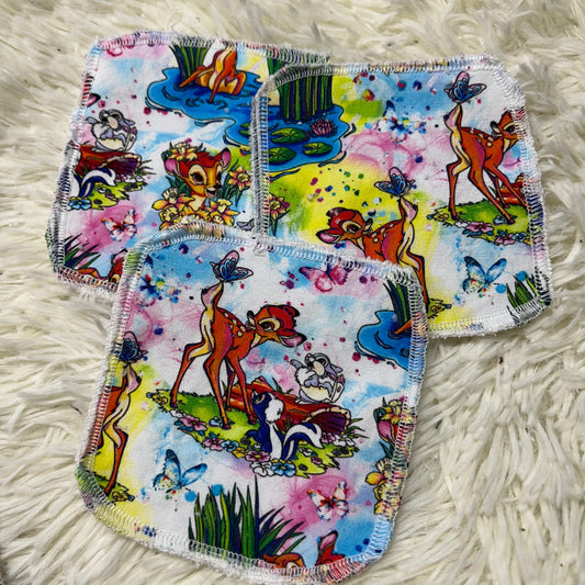 Tampon démaquillant cerf