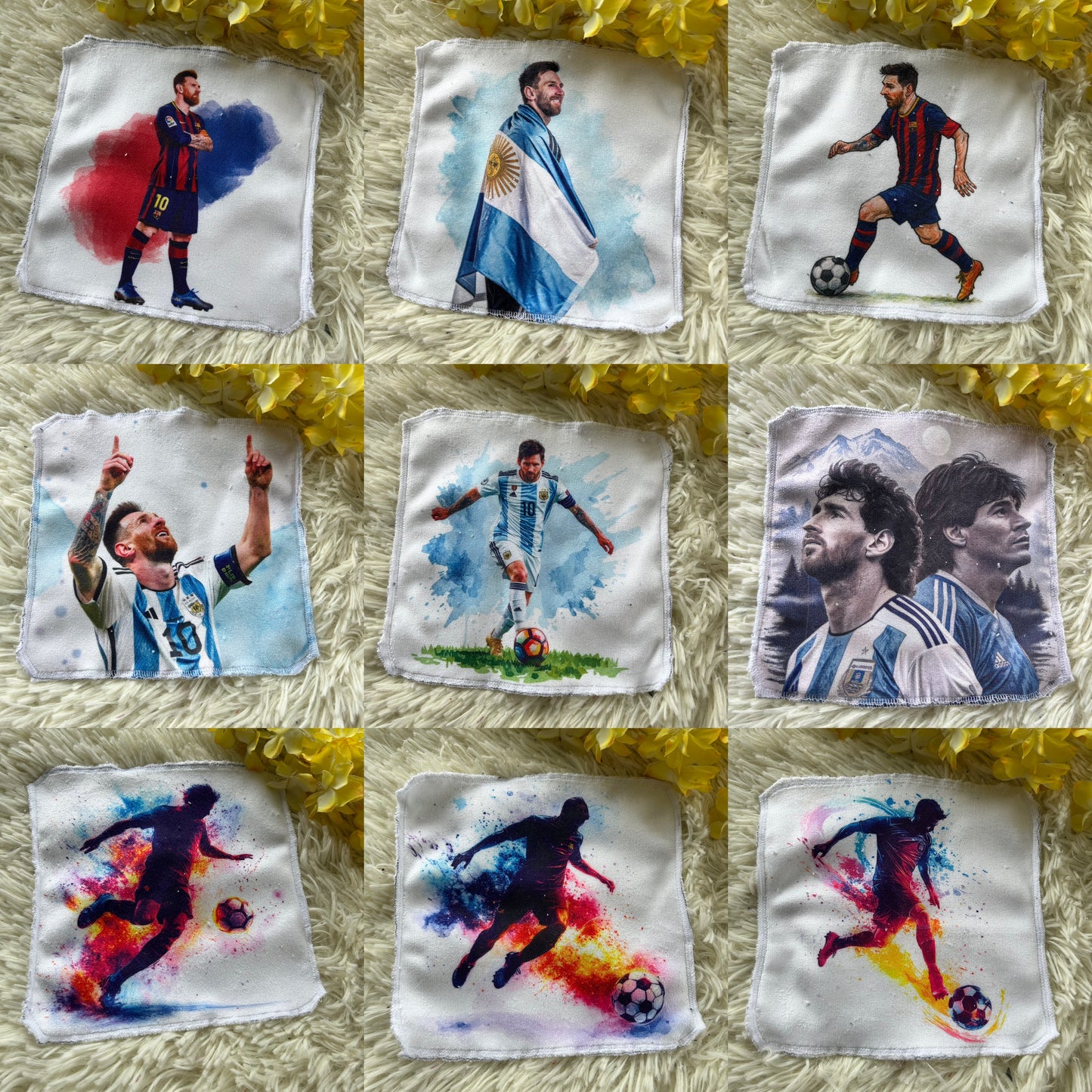 Débarbouillette soccer