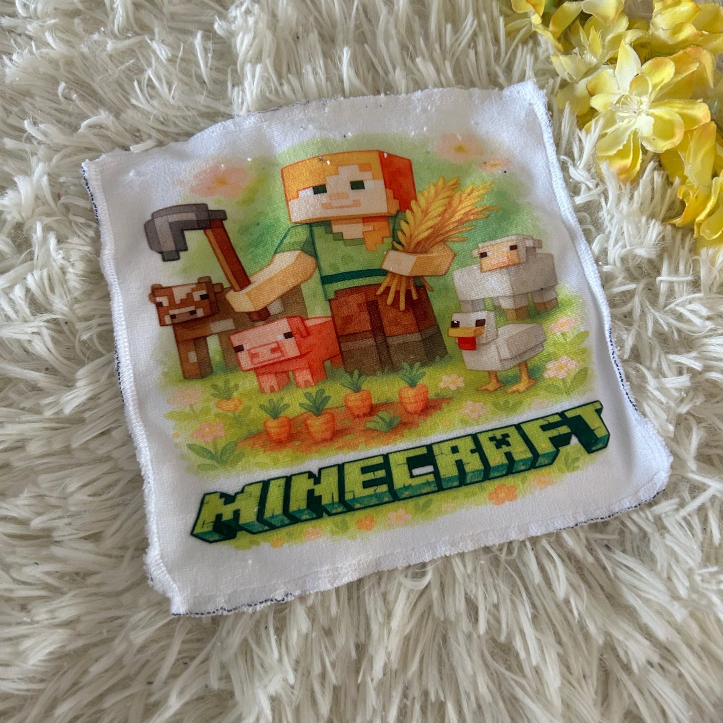 Débarbouillette jeux video