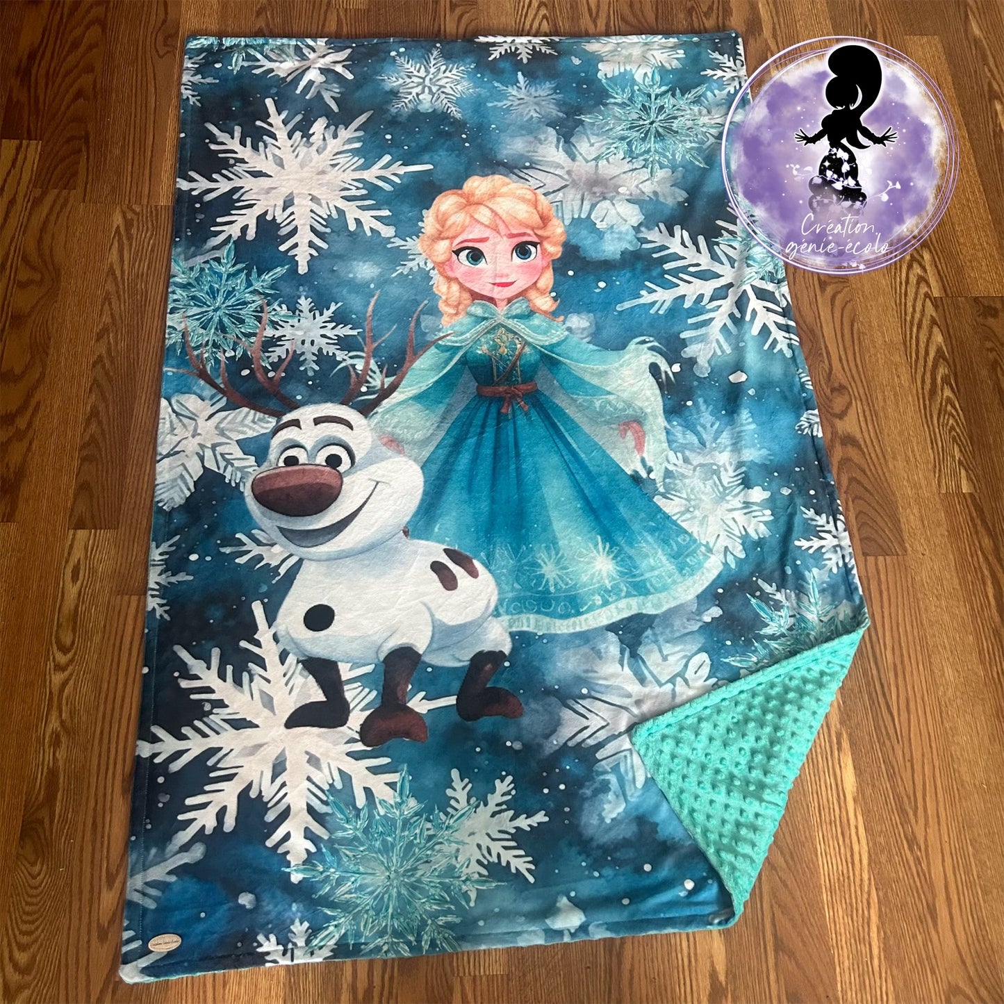 40x60 doudou reine des neiges