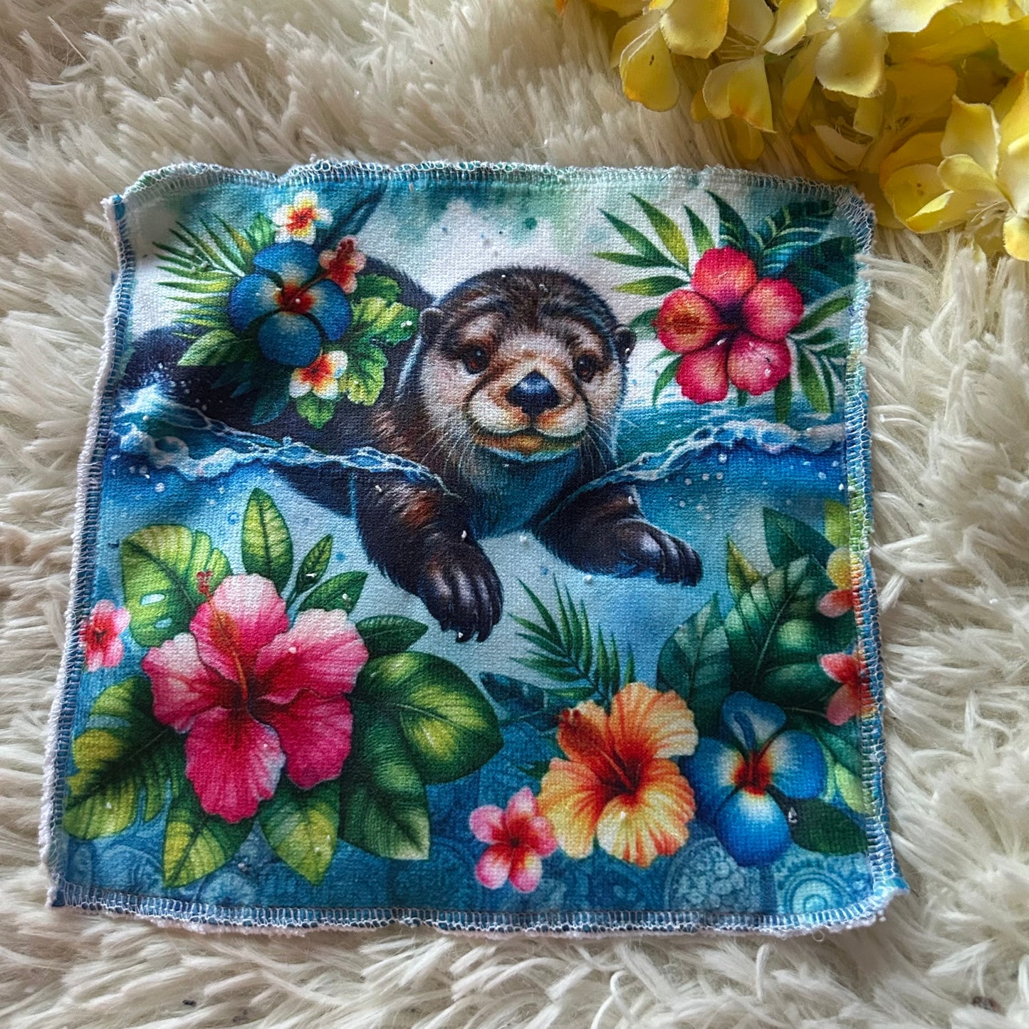 Débarbouillette loutre