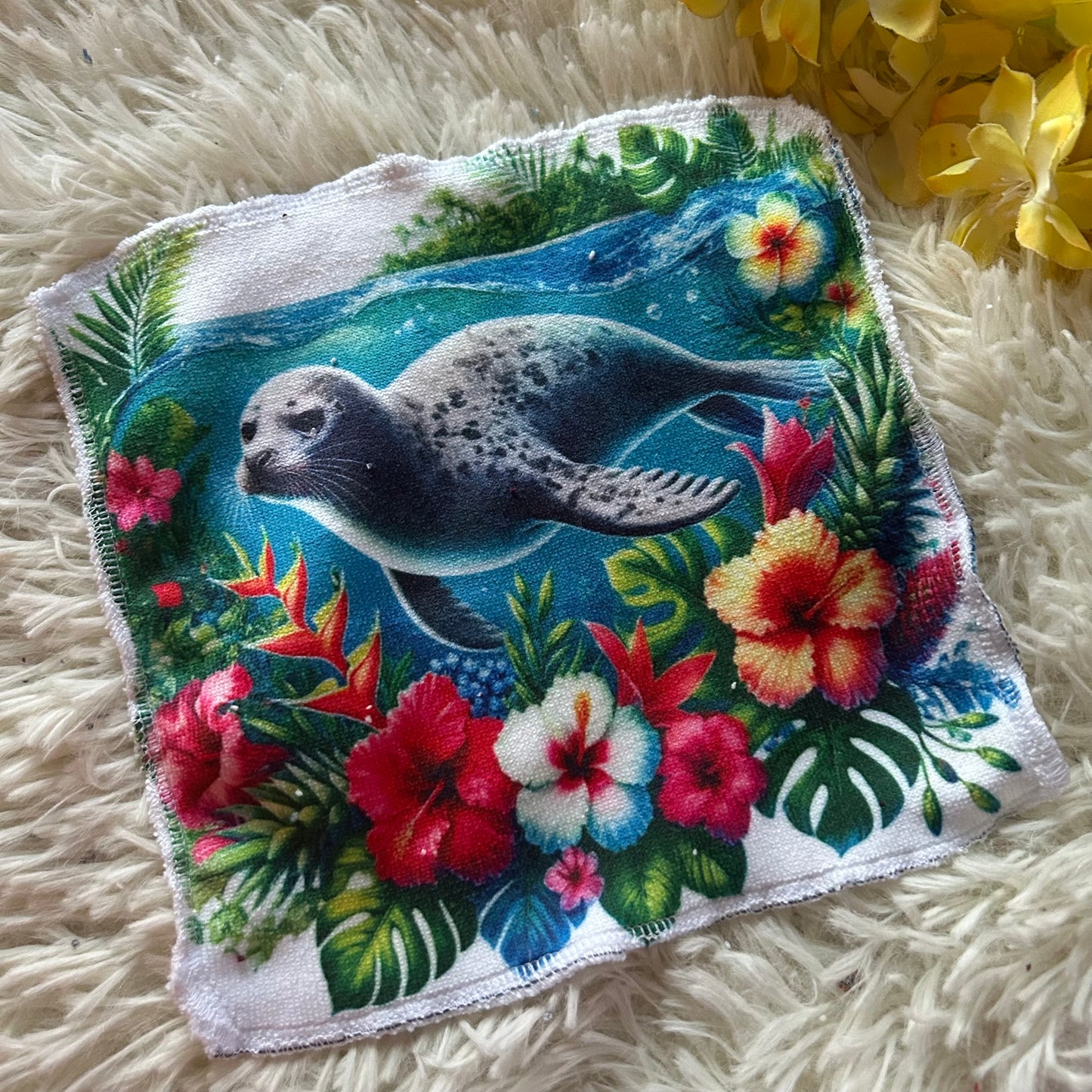 Débarbouillette loutre