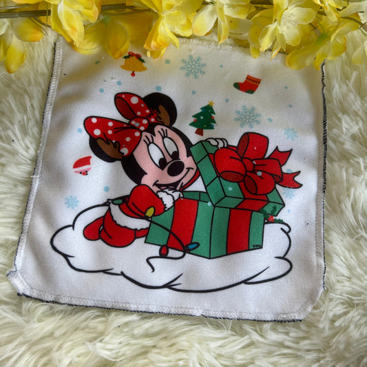 Debarbouillette minnie Noel