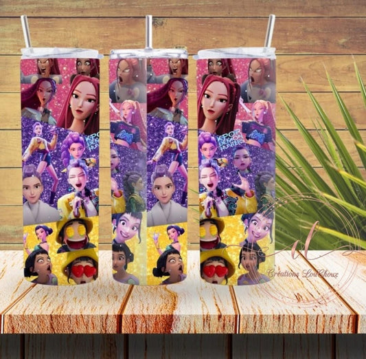 Bouteille isotherme louchoux personnage populaire