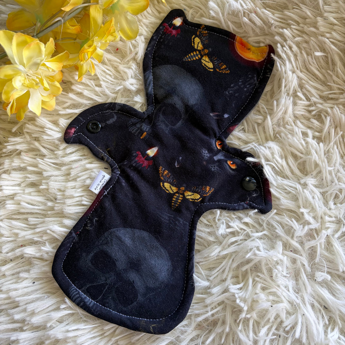 Serviette hygiénique 10“modéré Halloween chauve-souris