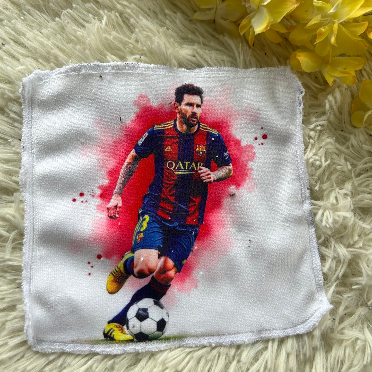 Débarbouillette soccer