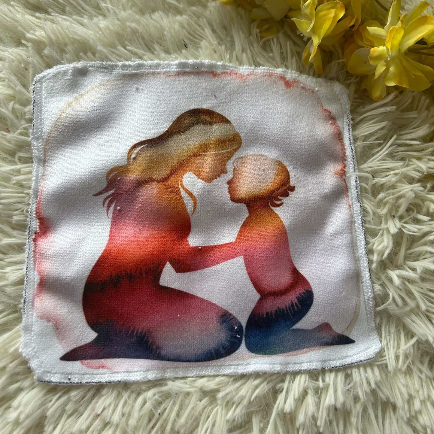 Débarbouillette maman