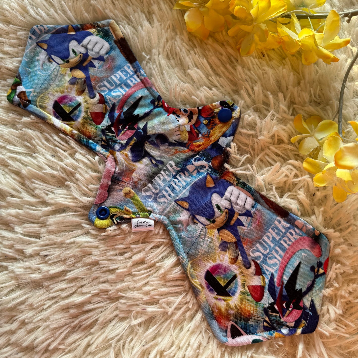Serviette hygiénique 13” modéré jeux video
