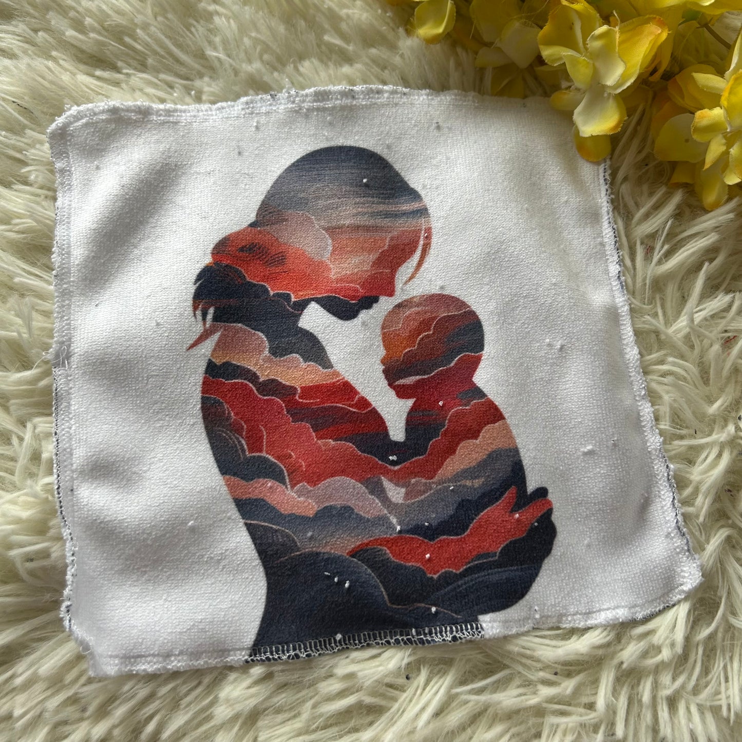 Débarbouillette maman