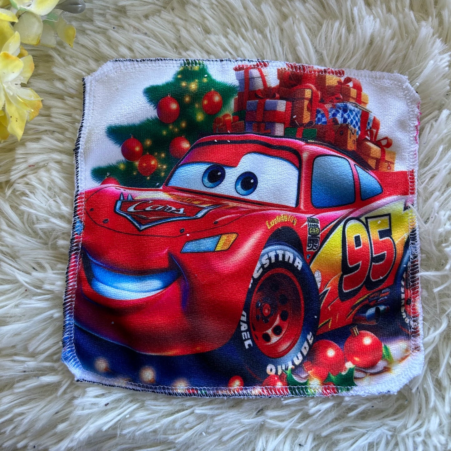 Débarbouillette personnage noel