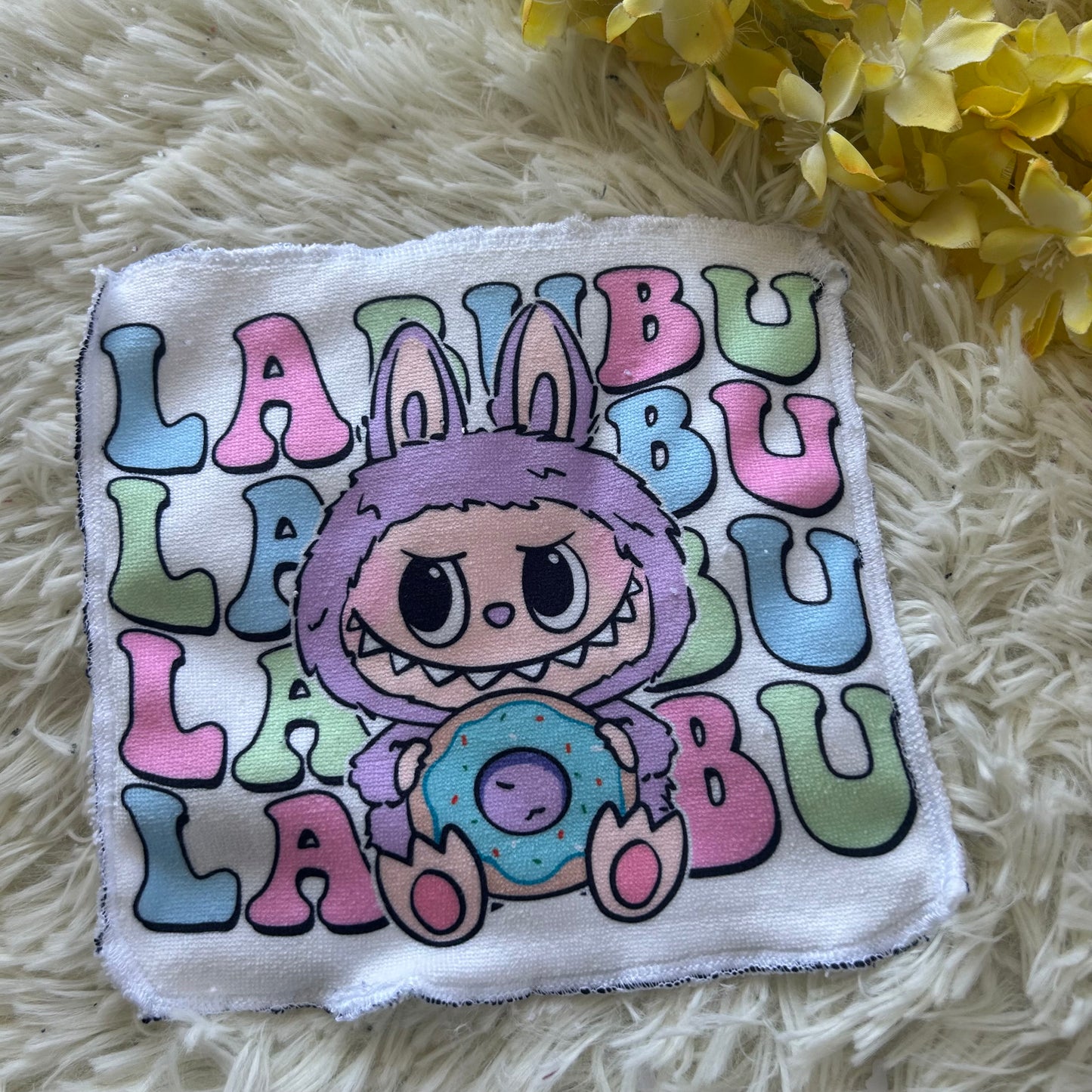Débarbouillette monstre lafufu