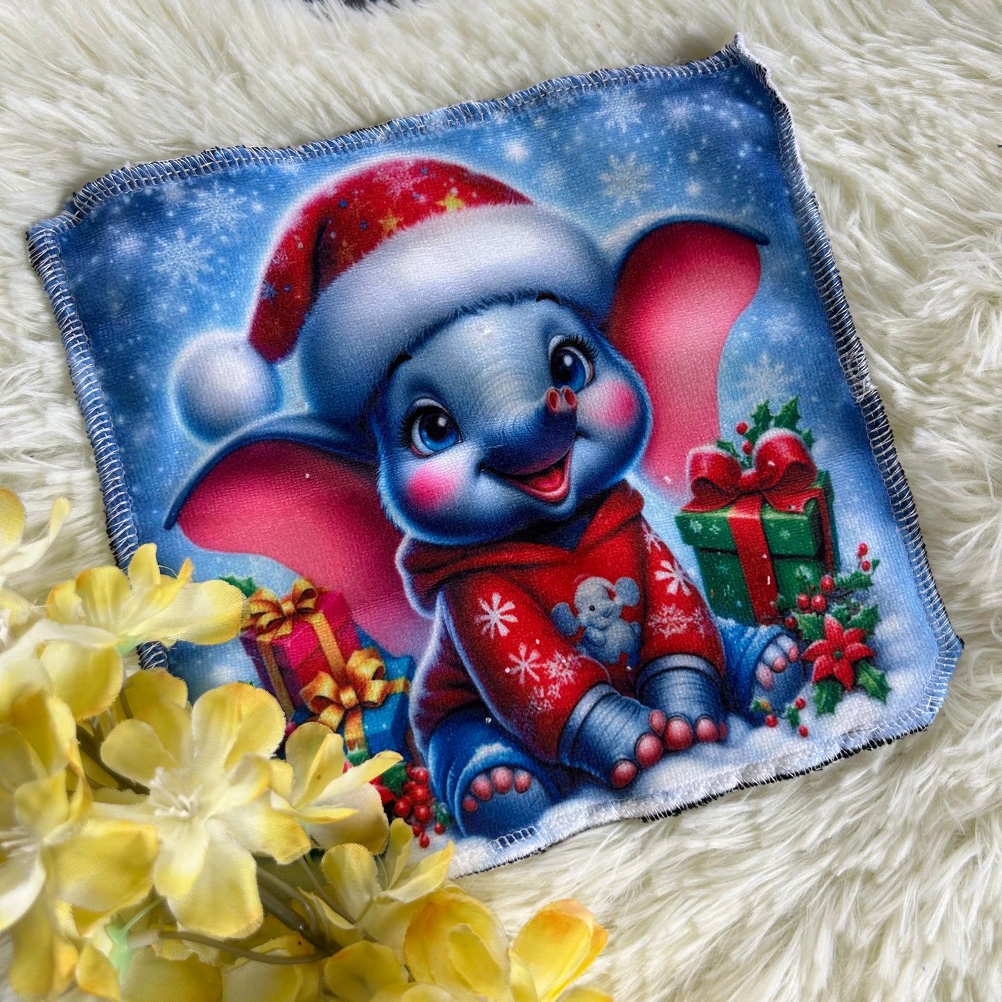 Debarbouillette dumbo noel