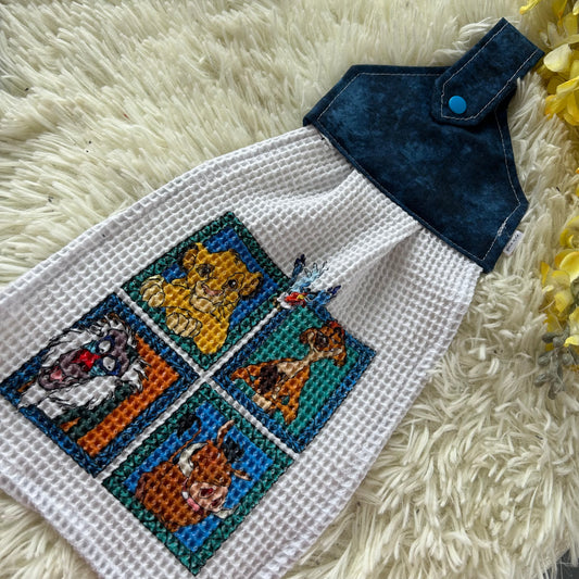 Serviette de four lion