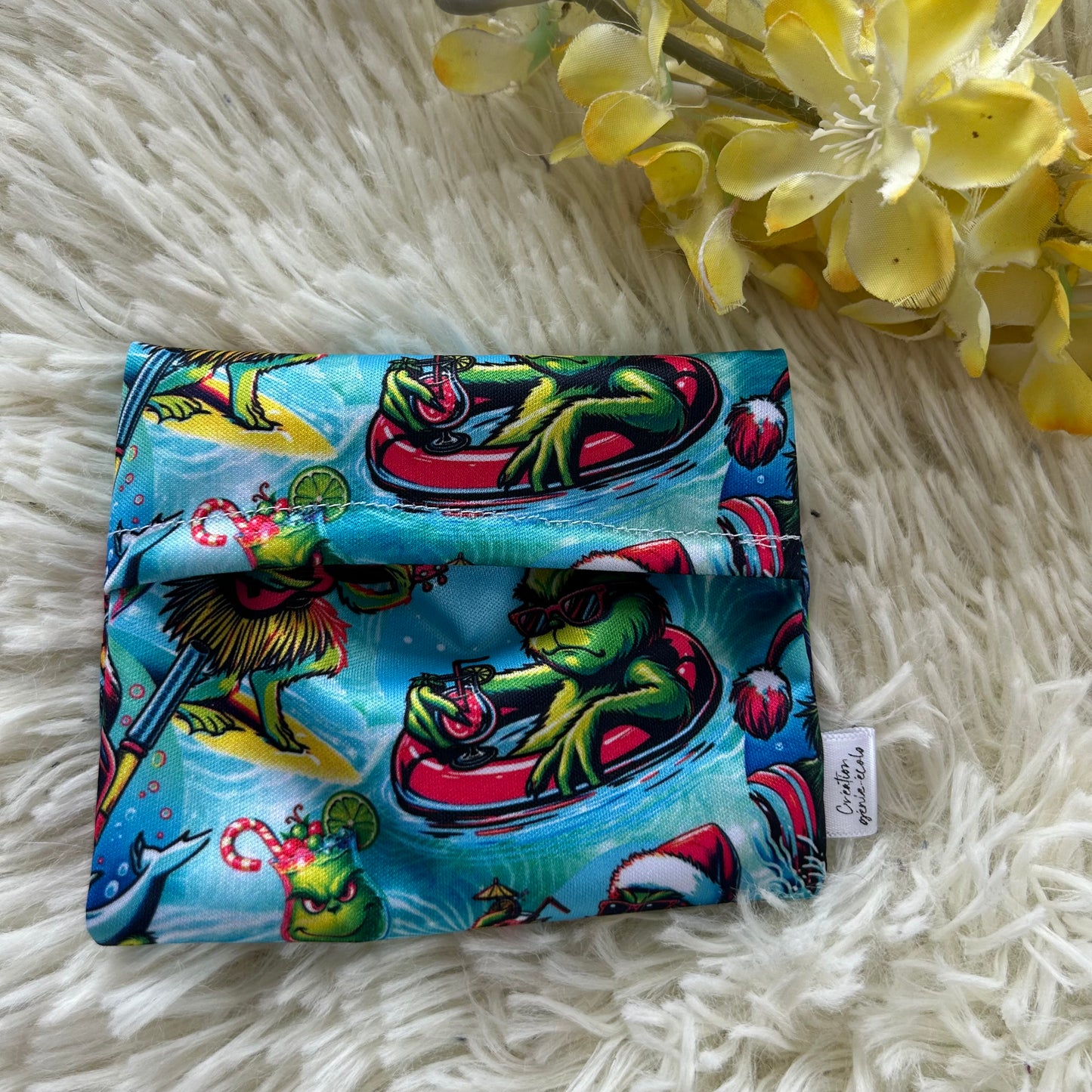 Pochette pour serviette hygiénique noel ete