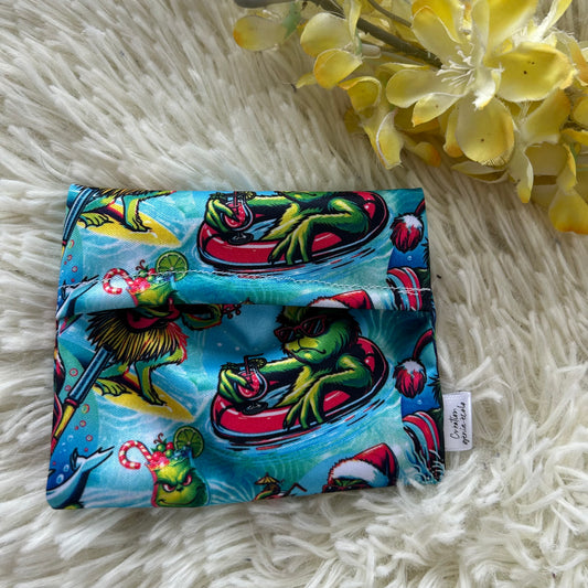 Pochette pour serviette hygiénique noel ete
