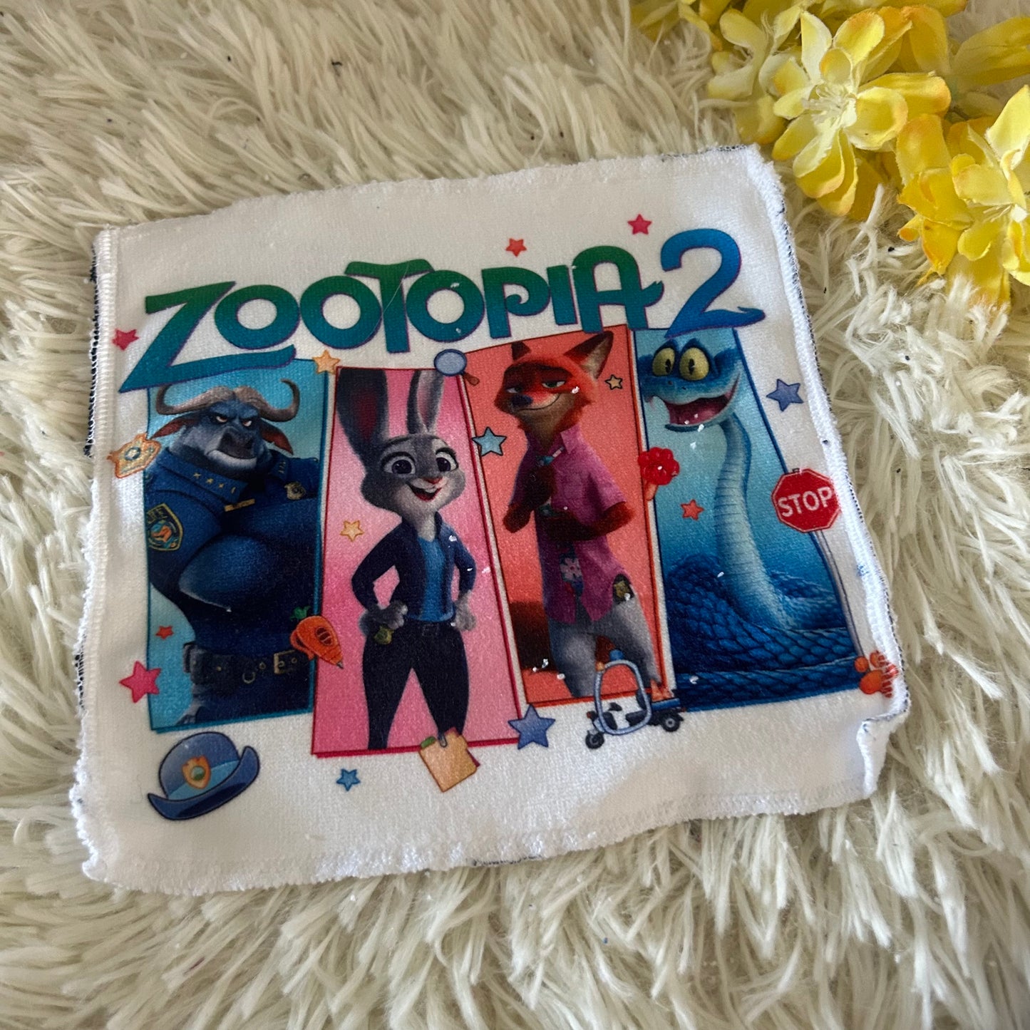 Débarbouillette zootopie
