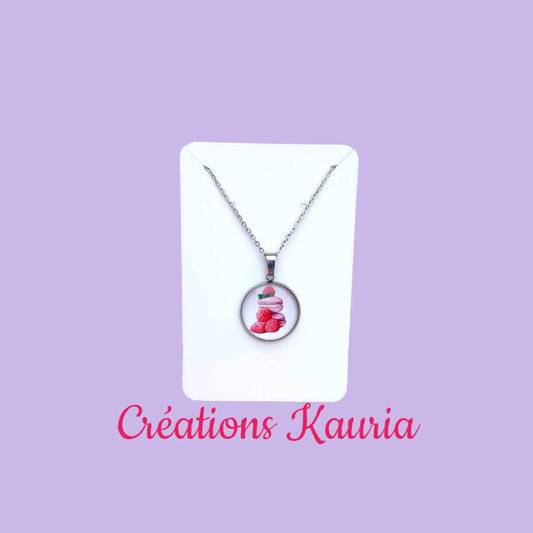 Collier macaron Kauria