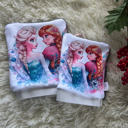 Mitaine de bain princesse de glace