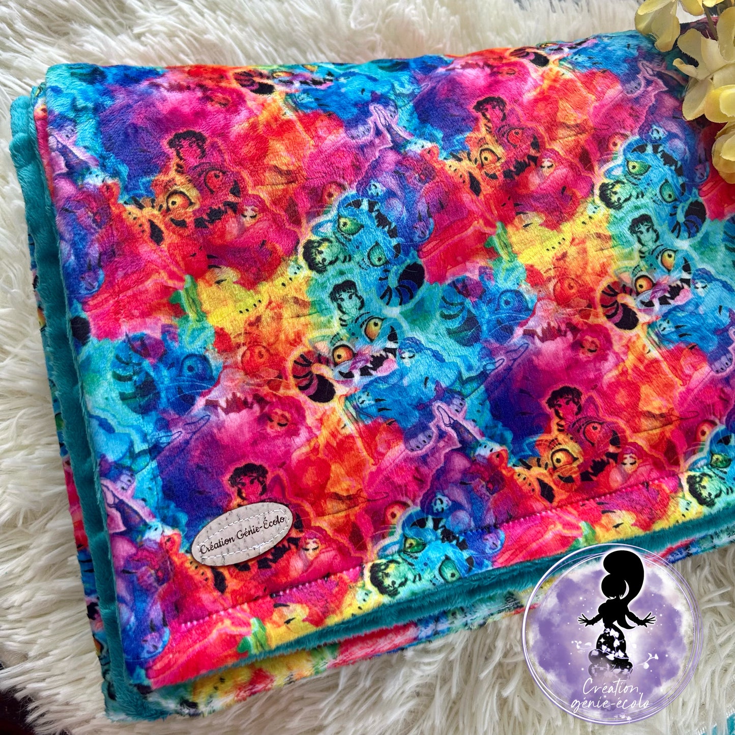 Doudou 40x60 personnage populaire