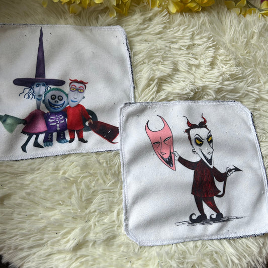 Débarbouillette personnage halloween