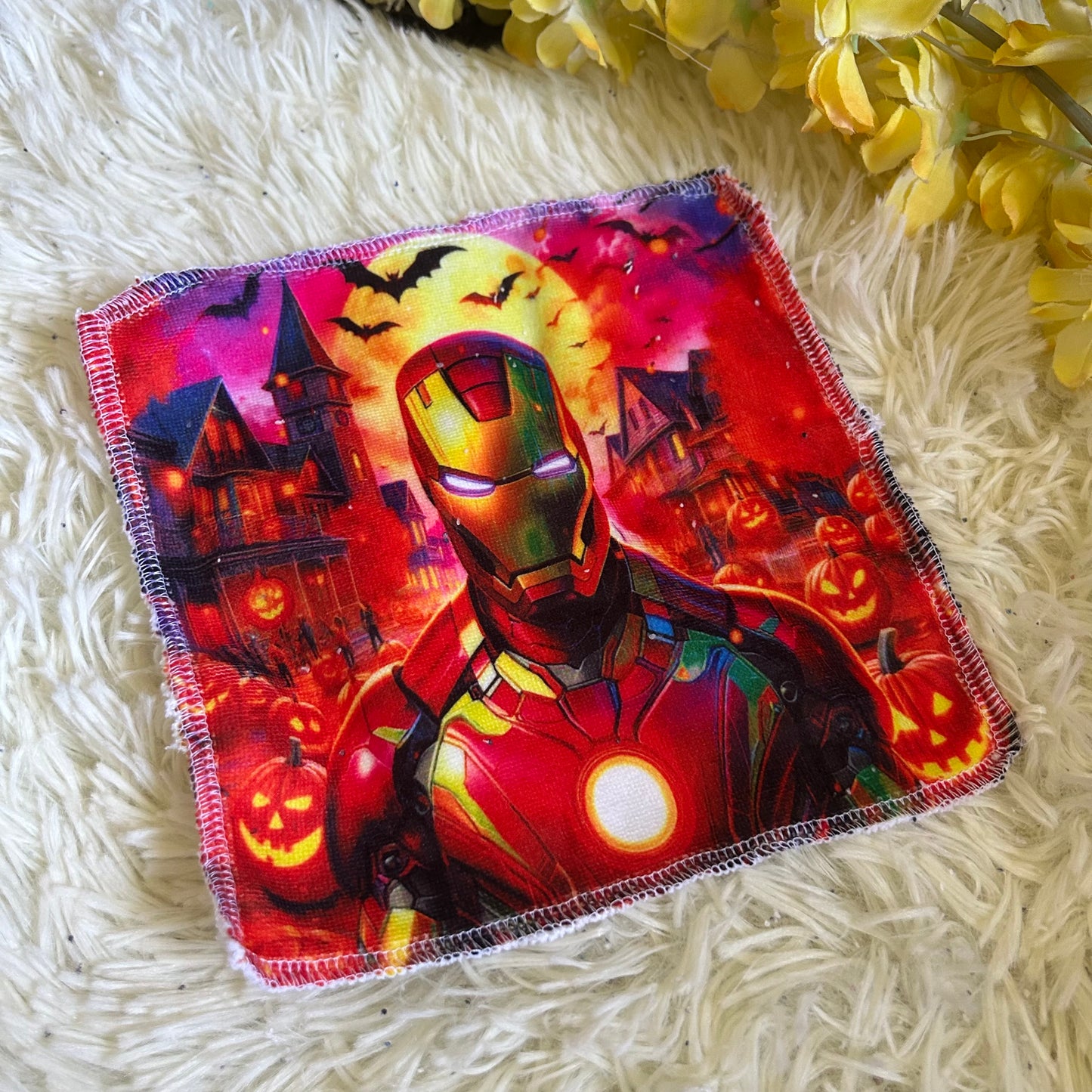 Débarbouillette personnage Halloween