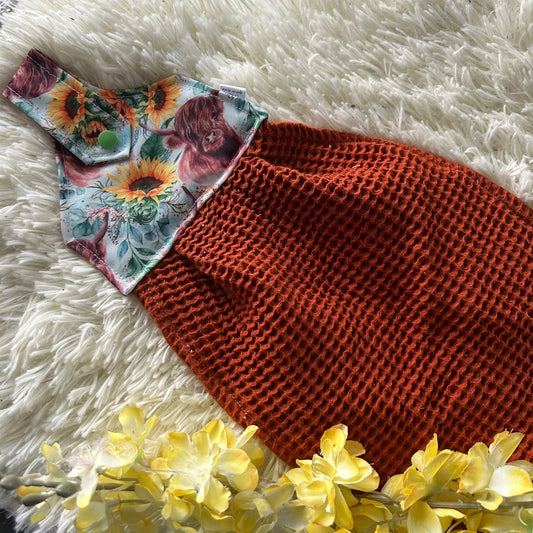 Serviette de four vache