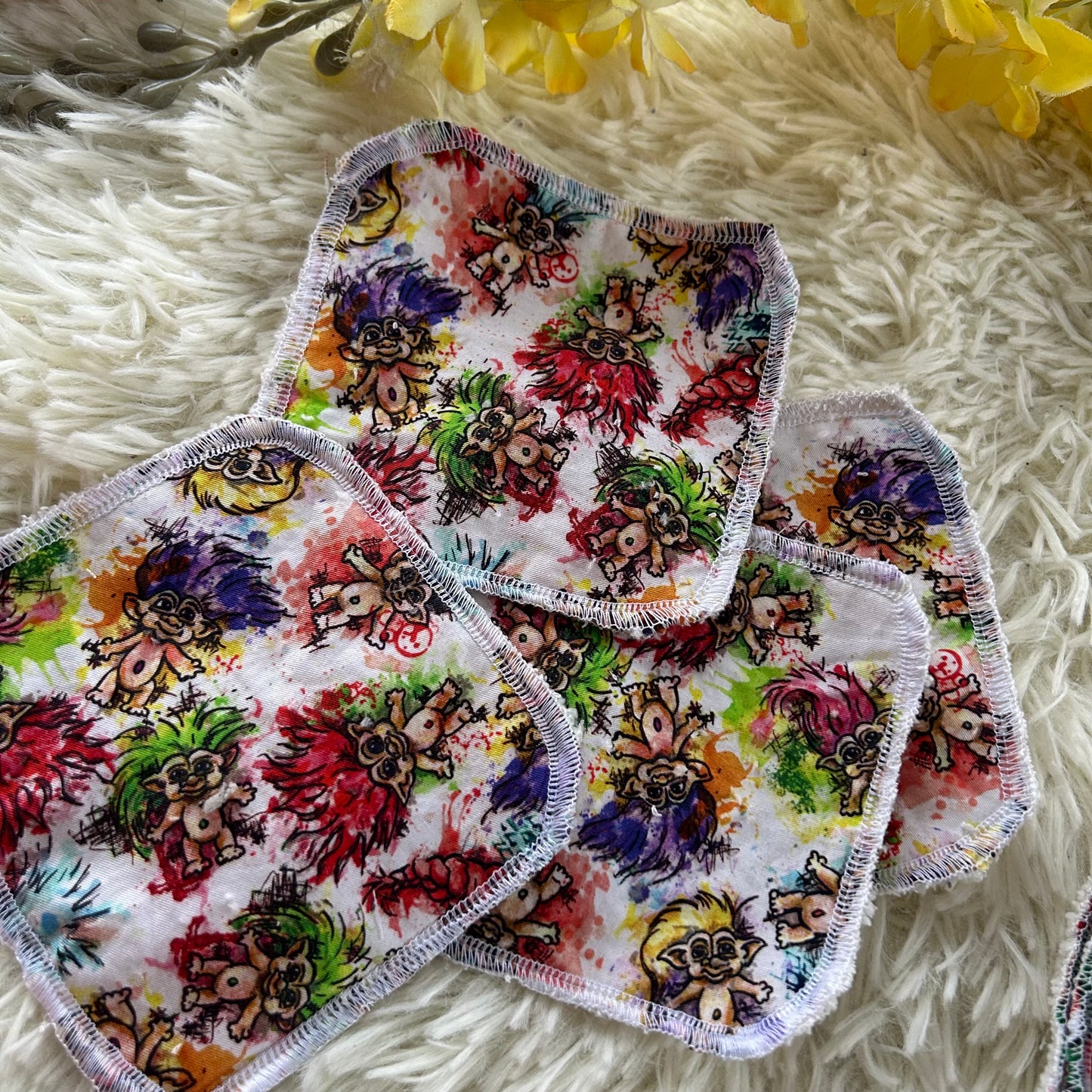 Tampon démaquillant personnage musical genroots