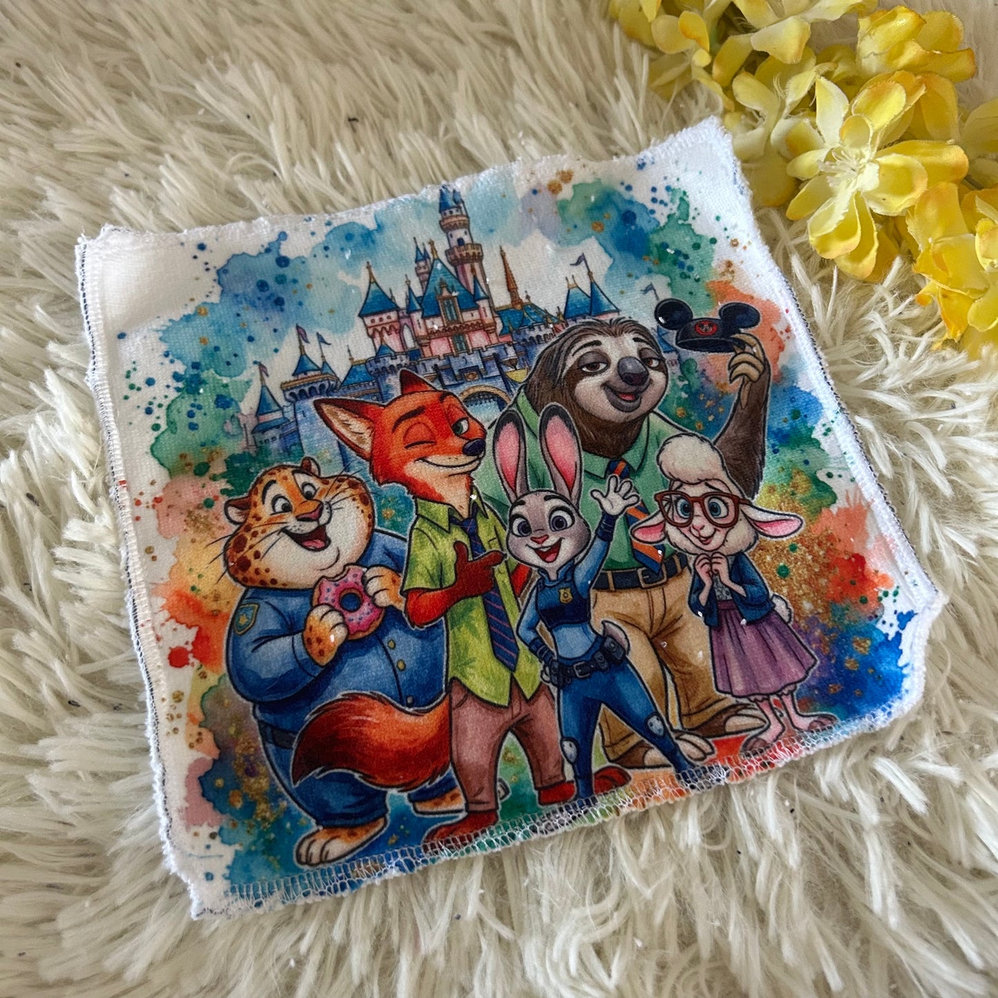 Débarbouillette zootopie