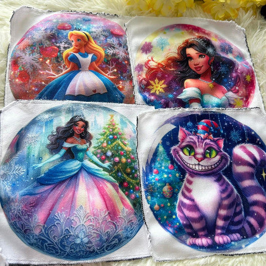 Débarbouillette princesse Noel