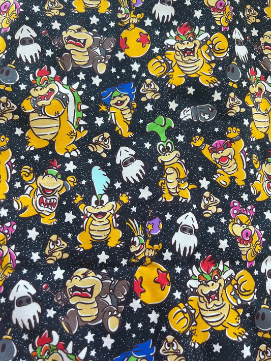 Serviette hygiénique lavable Lycra mario jeux video