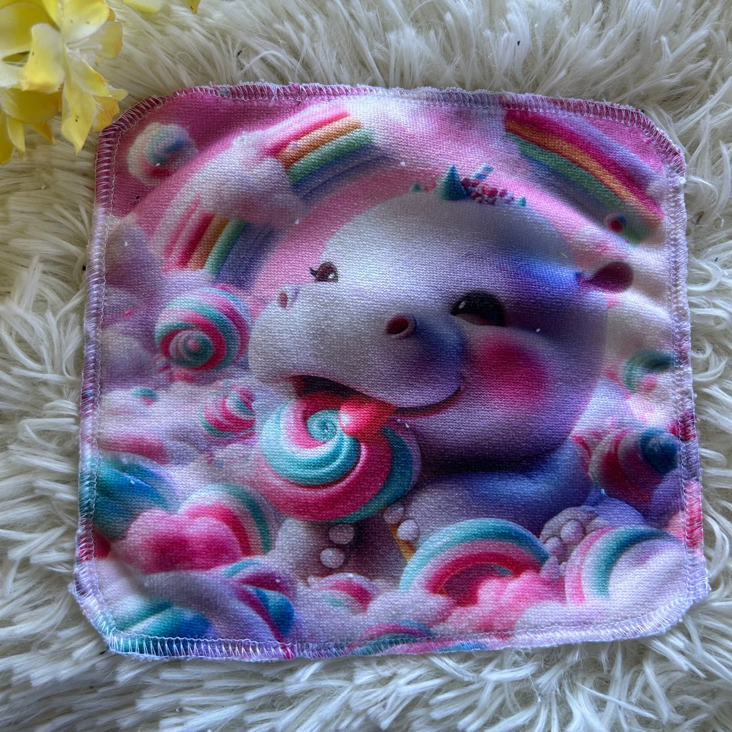 Débarbouillette animaux hivers