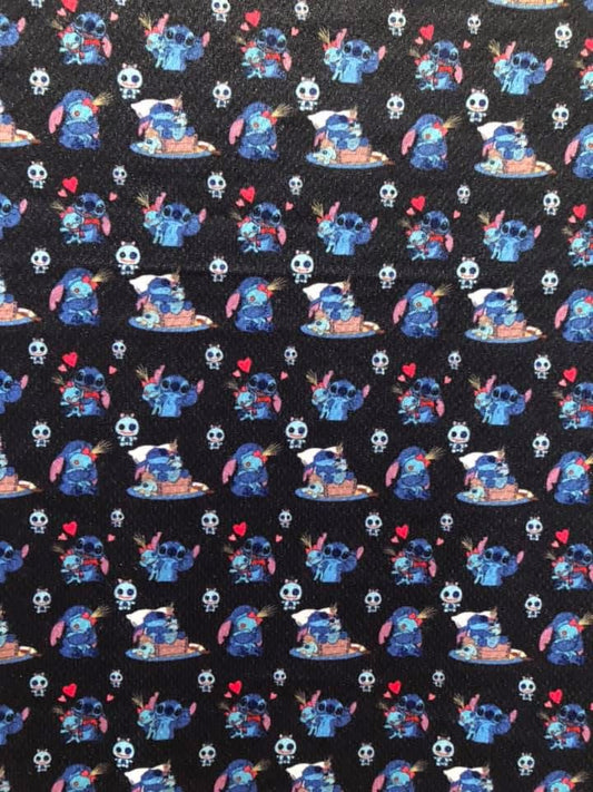 Serviette hygiénique lavable extraterrestre bleu awj