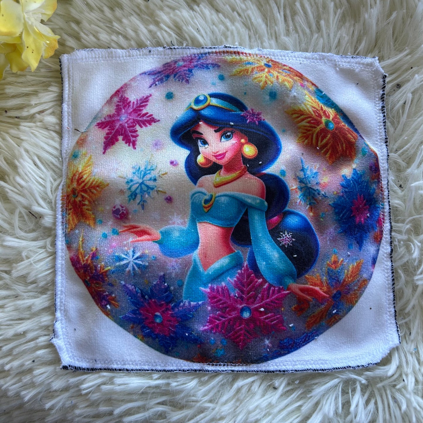 Débarbouillette princesse noel