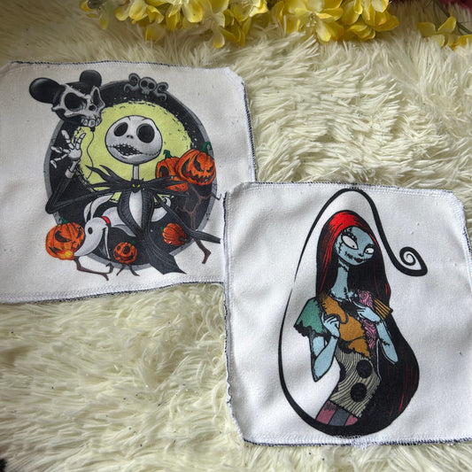 Débarbouillette personnage halloween